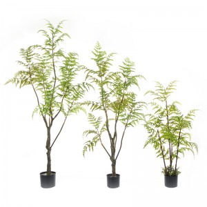 Hot Sale Realistic Chlorophytum Comosum Tree Artificial Plant Artificial Tree Potted Fern